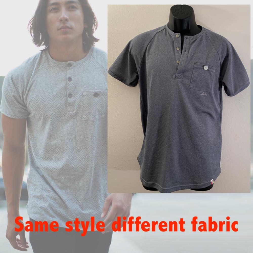 SLVDR Short Sleeve Henley Medium RARE style